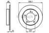 BOSCH 0 986 478 377 Brake Disc